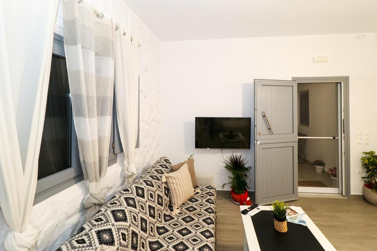 Cycladic Home On The Hill With Beautiful Views!! Agkidia エクステリア 写真