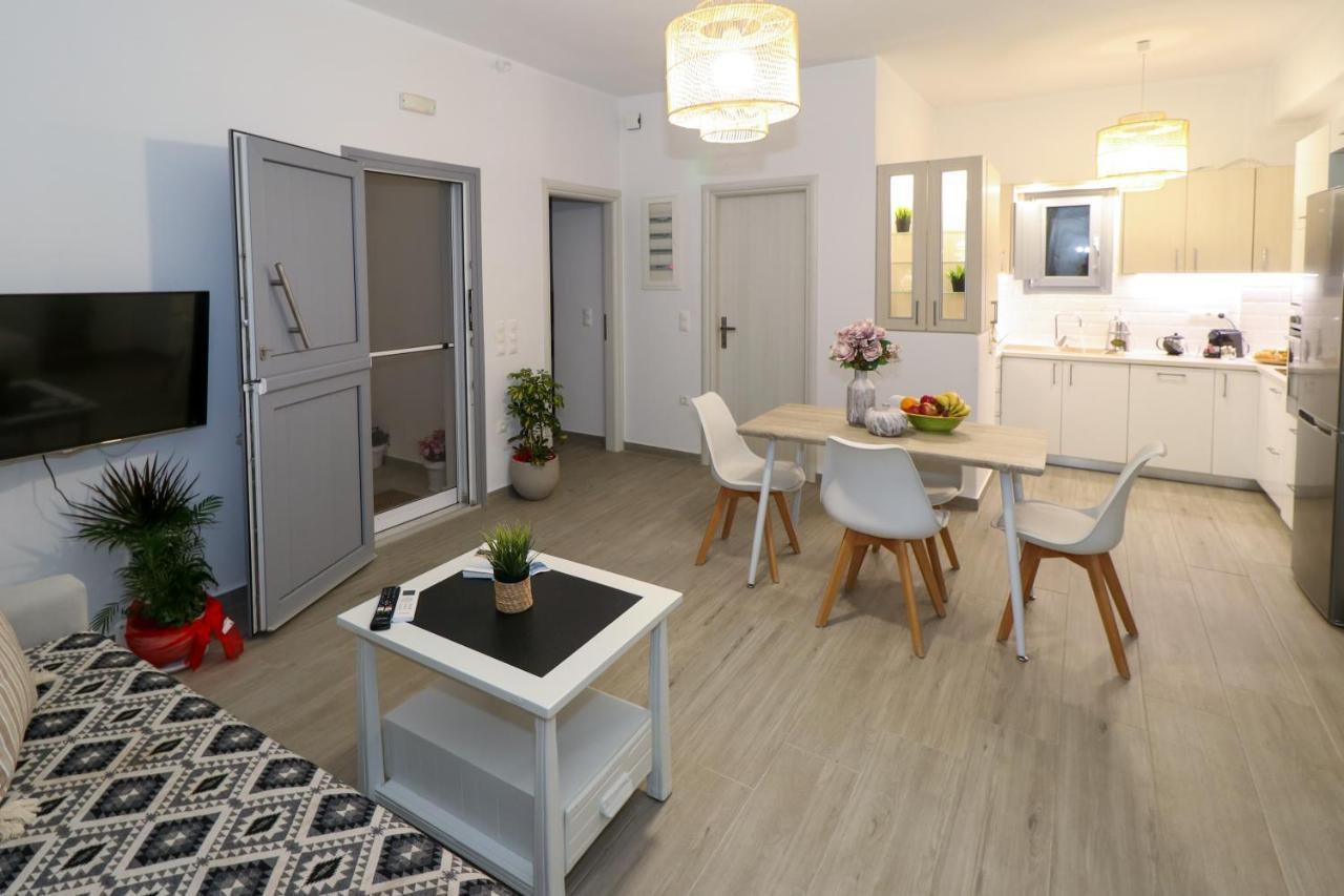 Cycladic Home On The Hill With Beautiful Views!! Agkidia エクステリア 写真