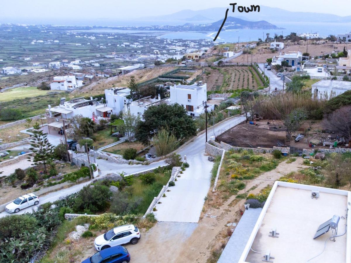 Cycladic Home On The Hill With Beautiful Views!! Agkidia エクステリア 写真